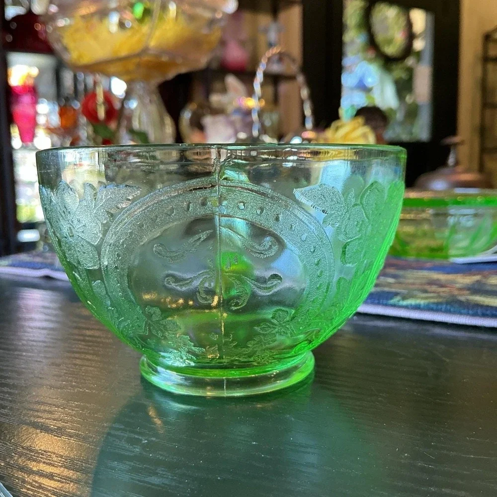 Indiana Glass this green